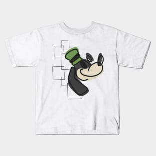 Retro Vintage Goofy Kids T-Shirt